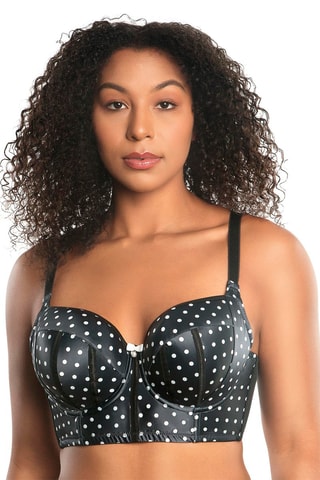 Soutien-gorge Charlotte - Noir et blanc