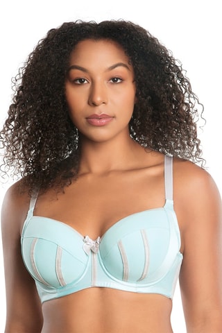 Soutien-gorge Charlotte - Menthe et vieux rose