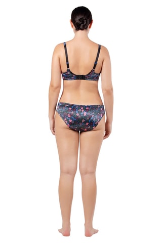Soutien-gorge ampliforme Jade - Noir et vert