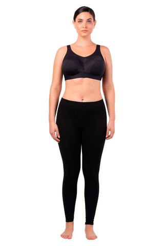 Brassière de sport Energy Noir et vieux rose