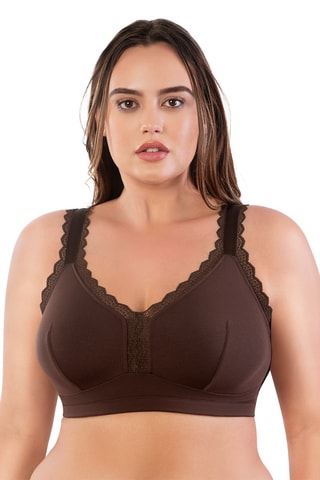 Bralette Dalis - Marron