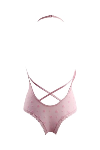 Body-tanga - Rose poudré