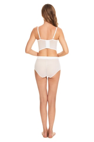 Bustier ampliforme - Blanc