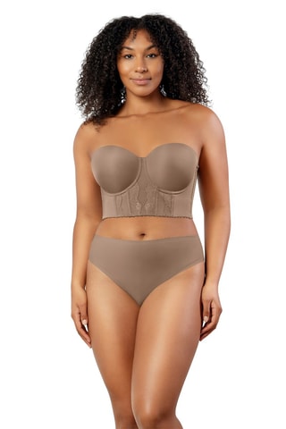 Bustier Elissa Marron