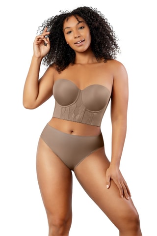 Bustier Elissa Marron