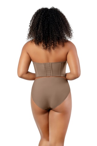 Bustier Elissa Marron
