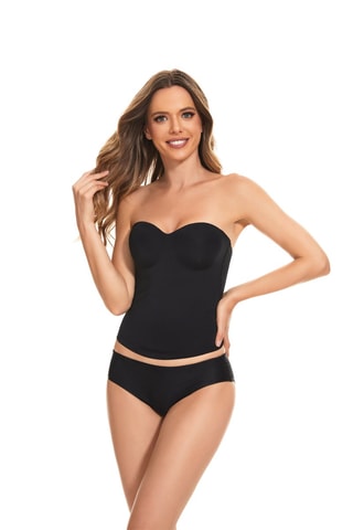 Bustier ampliforme Noir