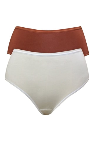 2 culottes Cozy - Rouge et blanc