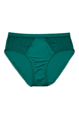 2 culottes taille haute Panty - Vert