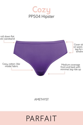 2 culottes Panty - Violet