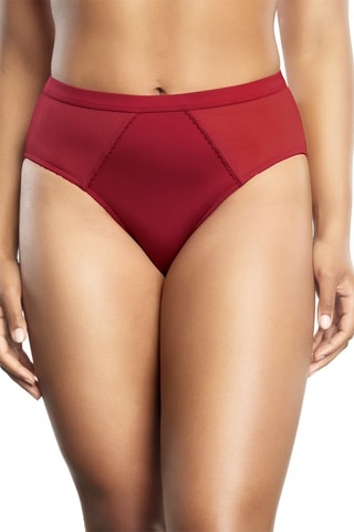 Culotte taille haute Parfait - Bordeaux 