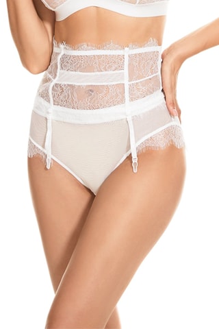 Culotte taille haute - Blanc