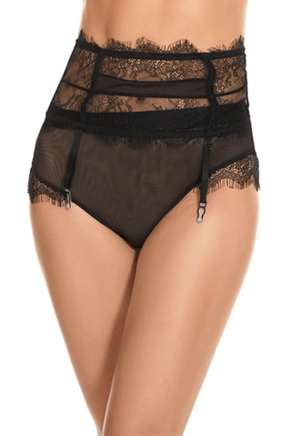 Culotte taille haute Noir