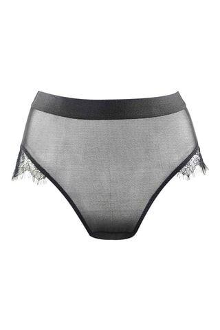 Culotte taille haute Noir