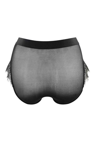 Culotte taille haute Noir