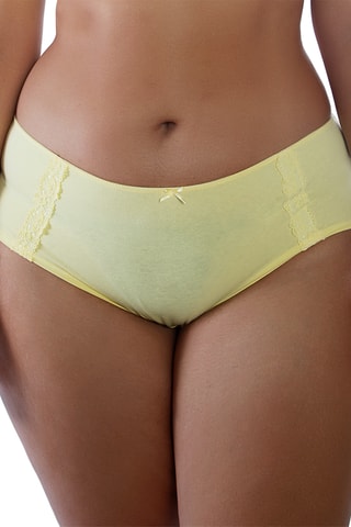 2 culottes - Jaune et blanc
