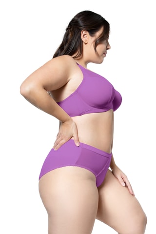 Culotte Micro Dressy French Cut - Violet