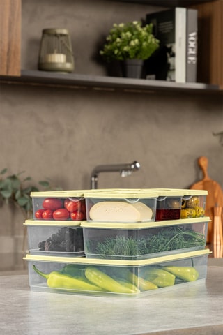 9 boîtes de rangement - 350 à 3500 ml