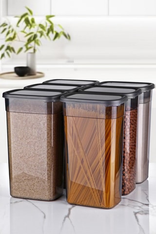 6 boîtes de conservation - 1 l
