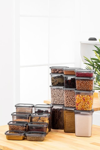20 boîtes de conservation - 0,4 / 0,8 / 1,15 / 1,5 l