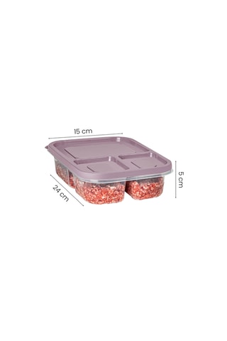 4 boîtes de conservation sans BPA