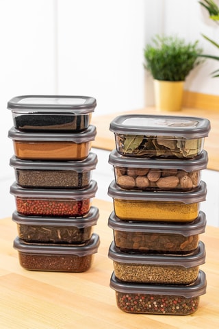 12 boîtes de conservation - 400 ml