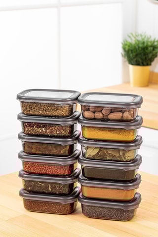 12 boîtes de conservation - 400 ml
