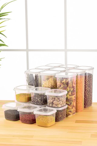 18 boîtes de conservation - 550 et 1750 ml