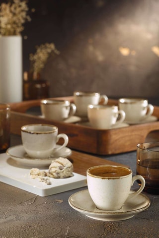Service à café en porcelaine Lima - 4 personnes