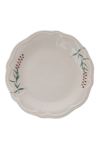 Serviço em porcelana Plain Leaves - 24 peças
