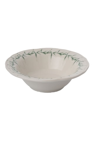 Serviço em porcelana Plain Leaves - 24 peças