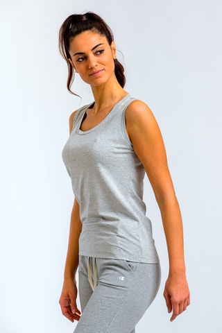 Débardeur Gris clair chiné
