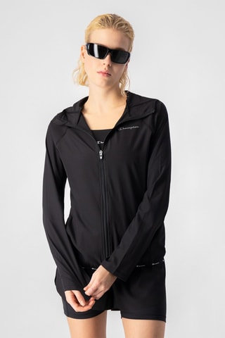 Gilet à capuche Noir