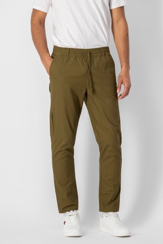 Pantalon droit Kaki