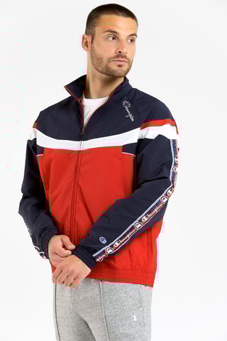Veste Bleu marine et rouge