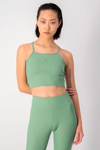 Crop top Vert d’eau