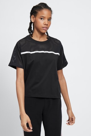 T-shirt bi-matière Graphic Gallery Anthracite