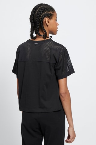 T-shirt bi-matière Graphic Gallery Anthracite