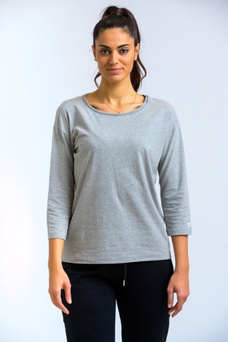 T-shirt Gris clair chiné