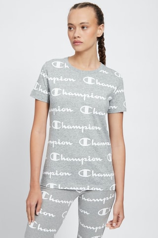 T-shirt American Classics Gris chiné et blanc