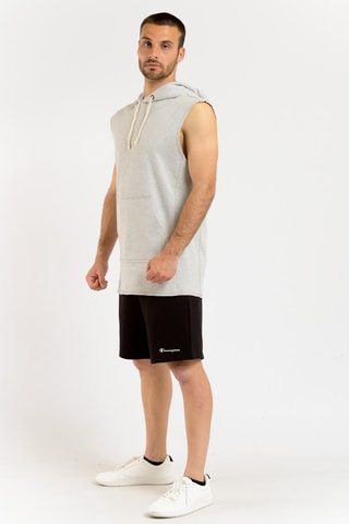 Sweat à capuche Gris chiné