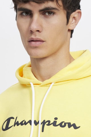 Sweat à capuche Jaune