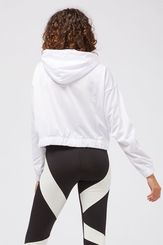 Sweat à capuche Blanc