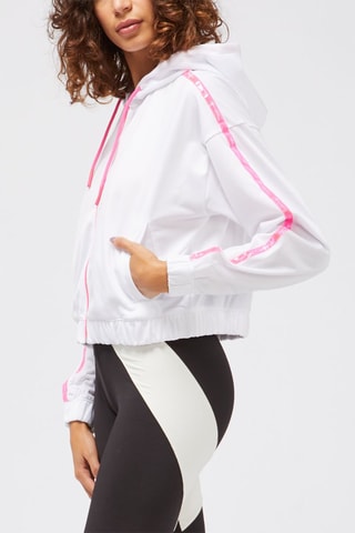 Sweat à capuche Blanc
