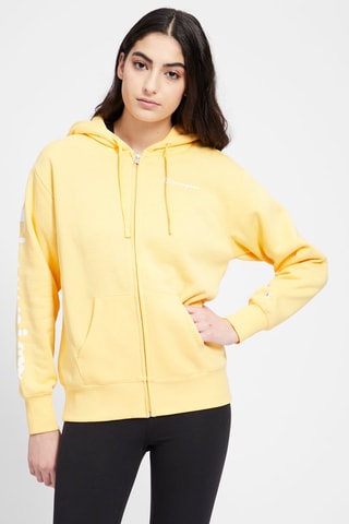 Sweat à capuche Jaune