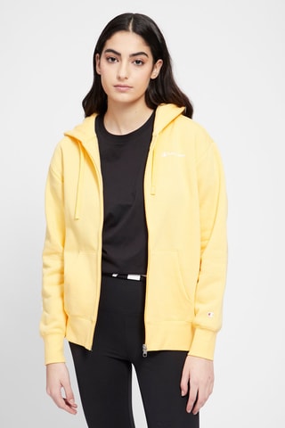 Sweat à capuche Jaune