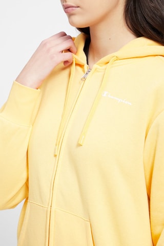 Sweat à capuche Jaune