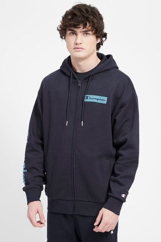 Sweat à capuche Bleu marine