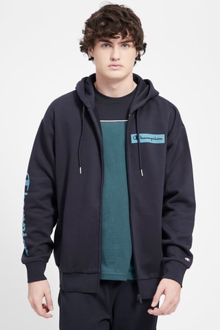 Sweat à capuche Bleu marine