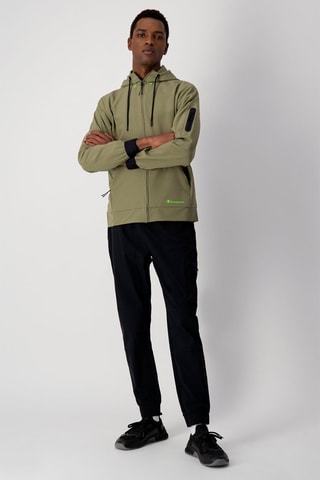 Sweat à capuche Kaki